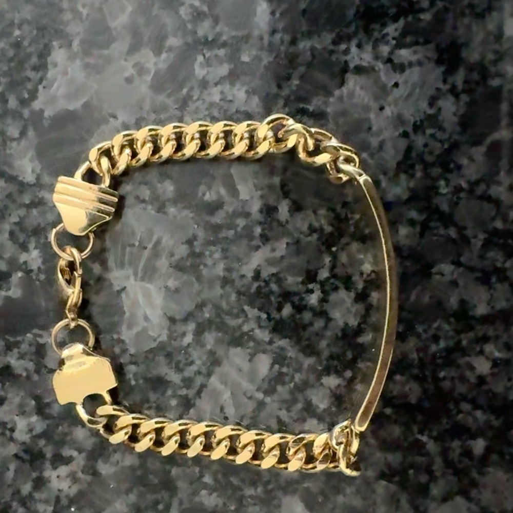 Gold Chain Bracelet